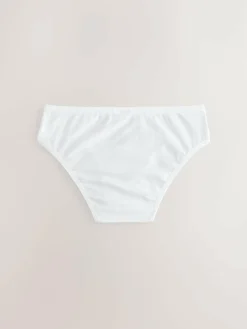Online Next Bikini Briefs 5 Pack (5-16yrs) White
