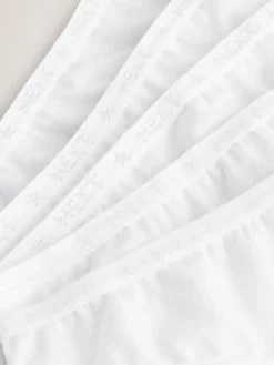 Online Next Bikini Briefs 5 Pack (5-16yrs) White