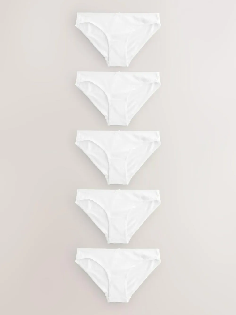 Sale Next White Bikini Cotton Rich Knickers 5 Pack