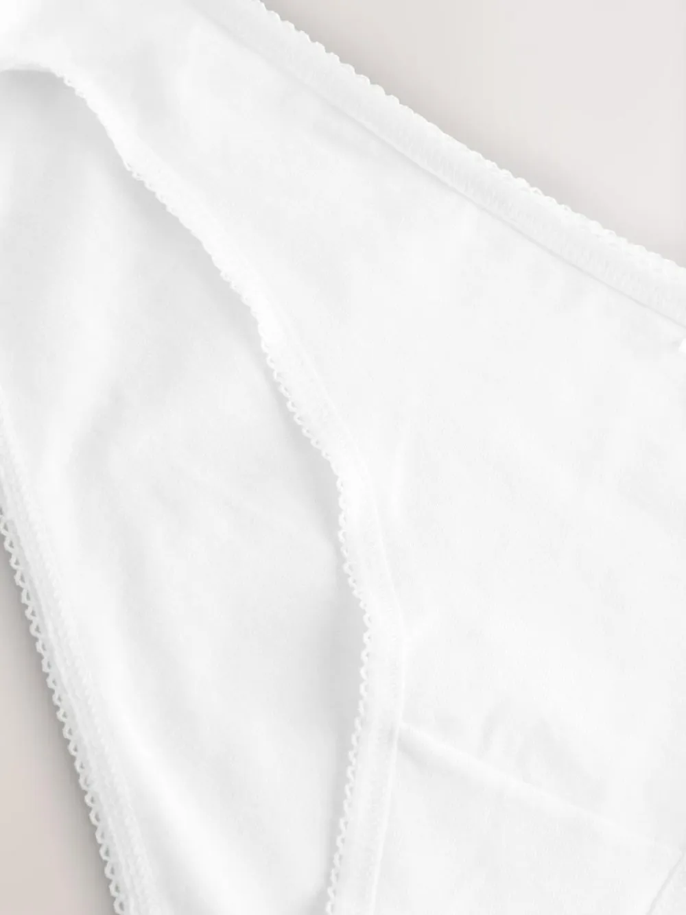 Sale Next White Bikini Cotton Rich Knickers 5 Pack