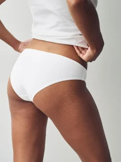 Sale Next White Bikini Cotton Rich Knickers 5 Pack