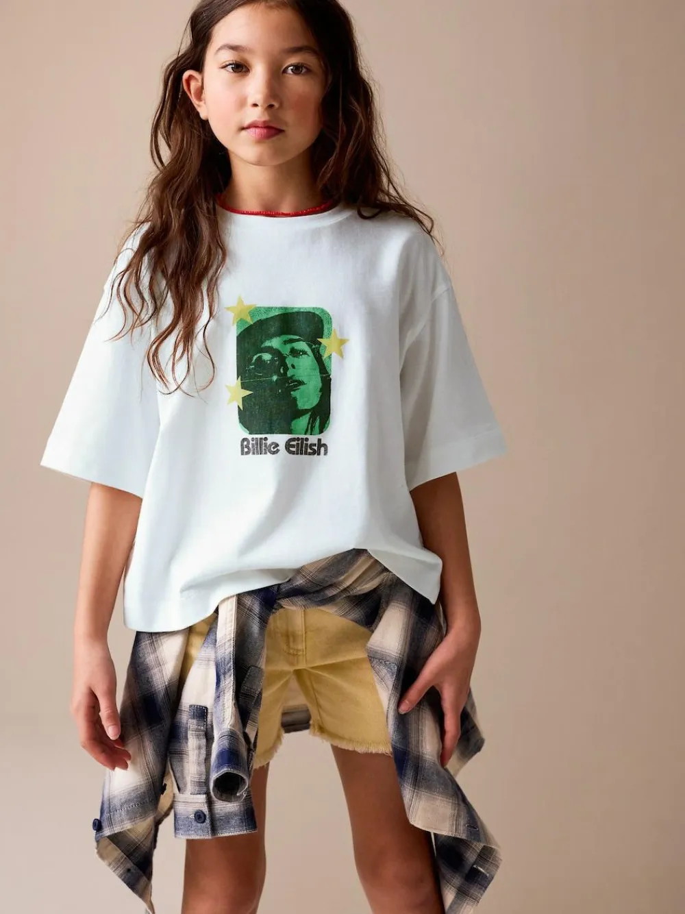 Sale Next White Billie Eilish Graphic T-Shirt (3-16yrs)