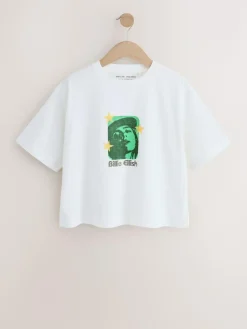 Sale Next White Billie Eilish Graphic T-Shirt (3-16yrs)