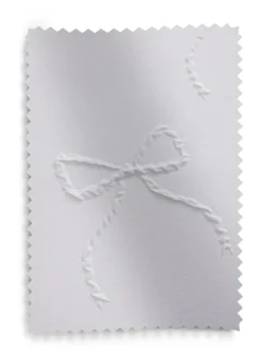 Outlet Next Bow Textured Print Duvet Cover and Pillowcase Set White