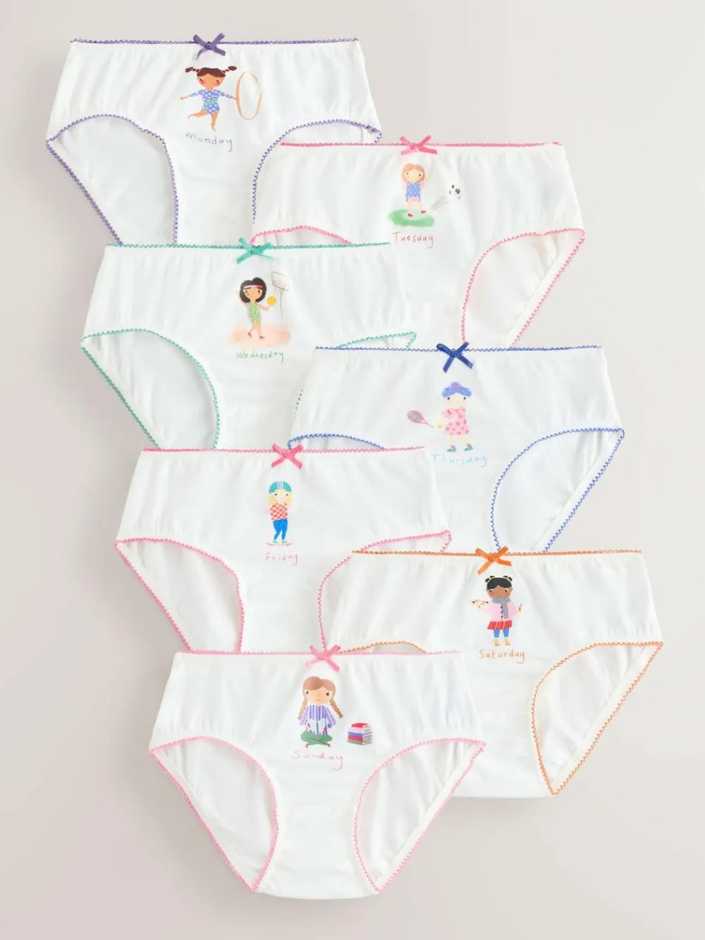 Outlet Next White Briefs 7 Pack (1.5-12yrs)