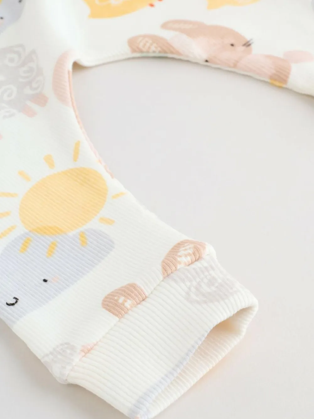 Hot Next White Bunny Character Print Easter Sweat and Leggings Baby Set (0mths-2yrs)