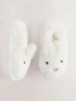 Outlet Next Character Slippers White Bunny