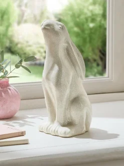 Sale Next White Ceramic Hare Ornament