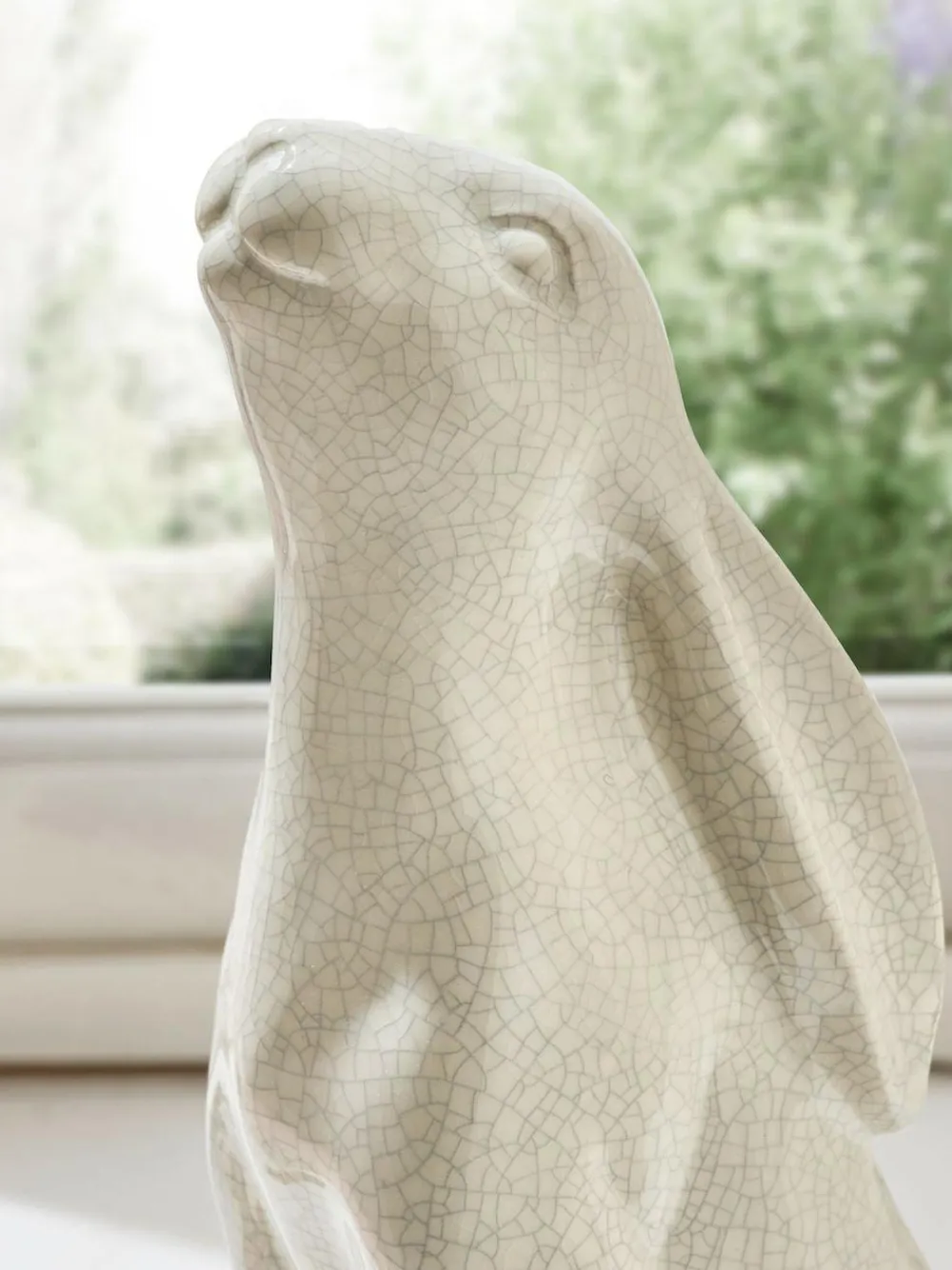 Sale Next White Ceramic Hare Ornament