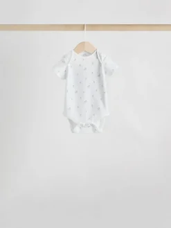 Next White Character 7 Pack Baby Short Sleeve Bodysuits^BOY Unisex|Bodysuits & Vests