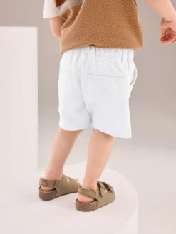 Online Next White Chino Shorts (3mths-7yrs)