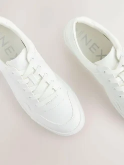 Clearance Next Cleat Chunky Lace Up Trainers White