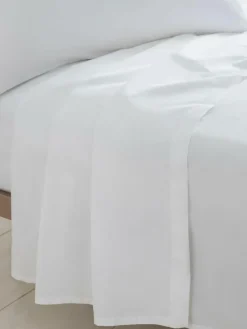 Next Cotton Rich Flat Bed Sheet^ Bedsheets & Pillow Cases