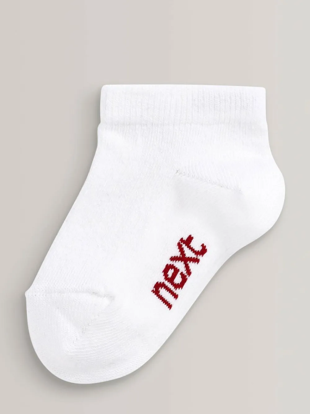 Best Next White Cotton Rich Trainer Socks 7 Pack