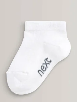 Best Next White Cotton Rich Trainer Socks 7 Pack