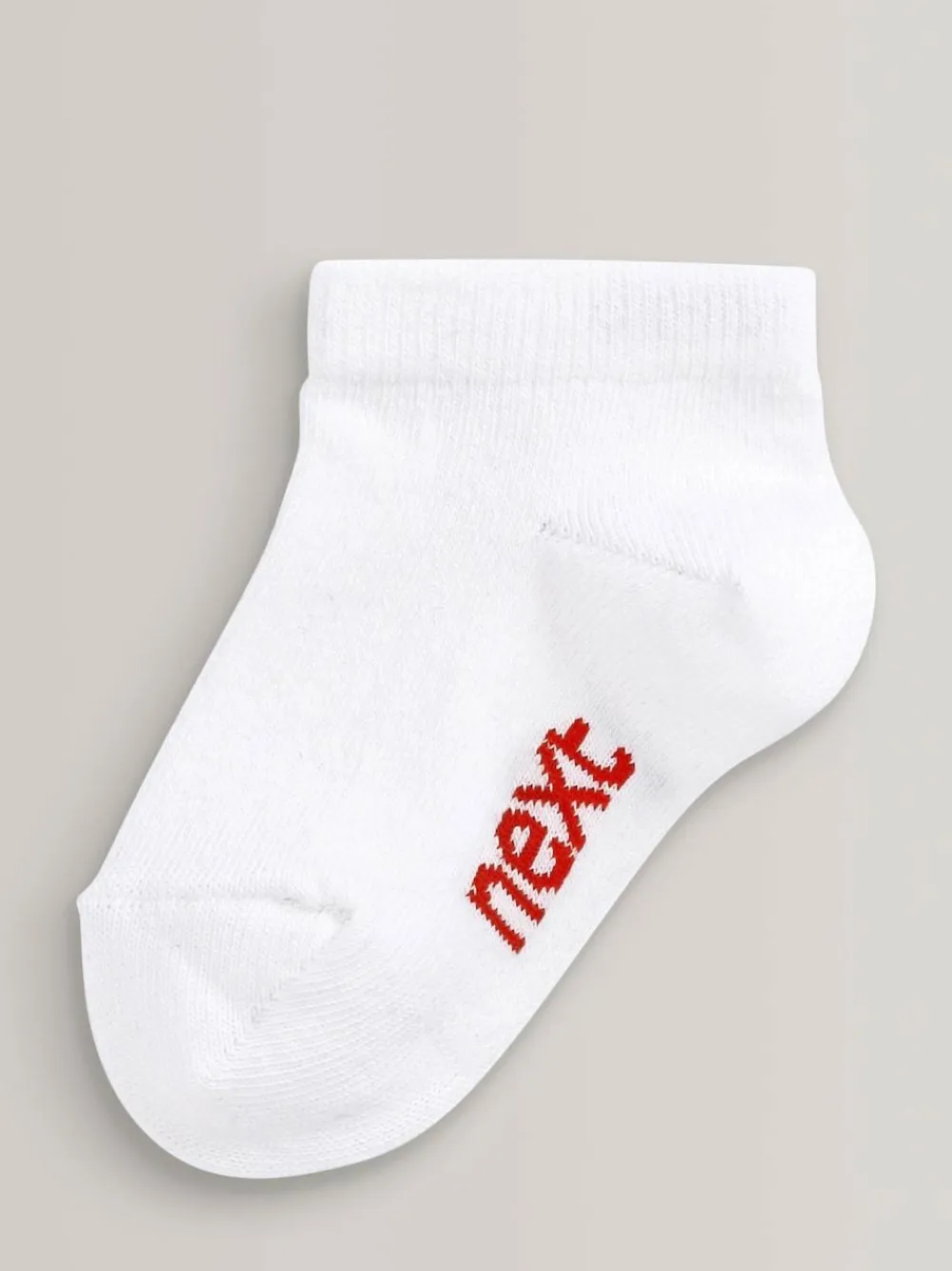 Best Next White Cotton Rich Trainer Socks 7 Pack