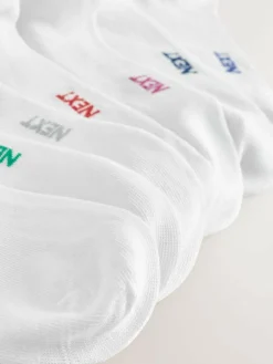 Best Next White Cotton Rich Trainer Socks 7 Pack