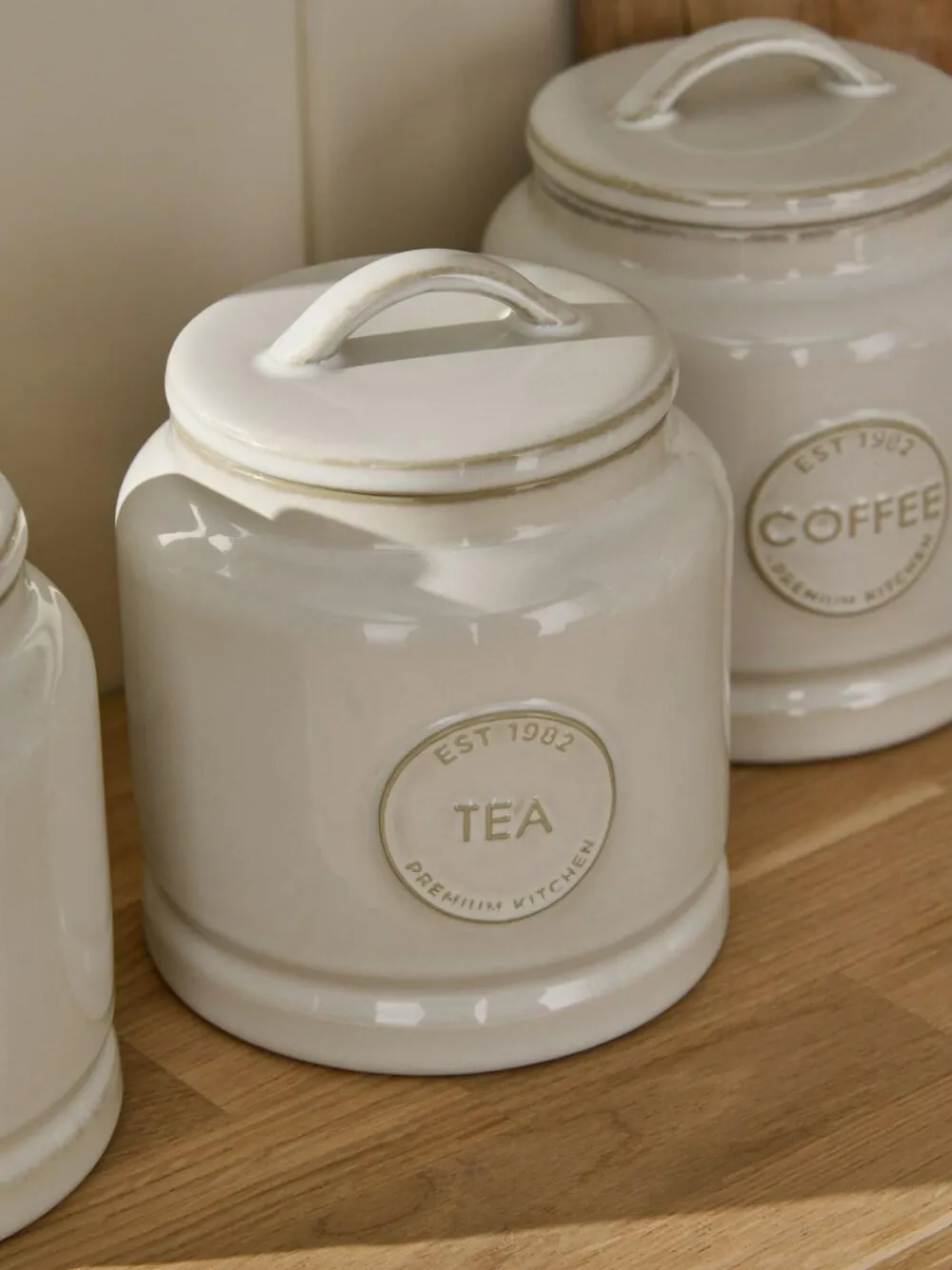 Next Country Badge Set of 3 Storage Jars^ Storage & Organisation