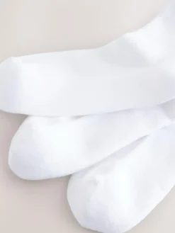 Next Cushion Sole Ribbed Sport Cropped Ankle Socks 3 Pack With Arch Support^Women Socks & Tights|Sportswear