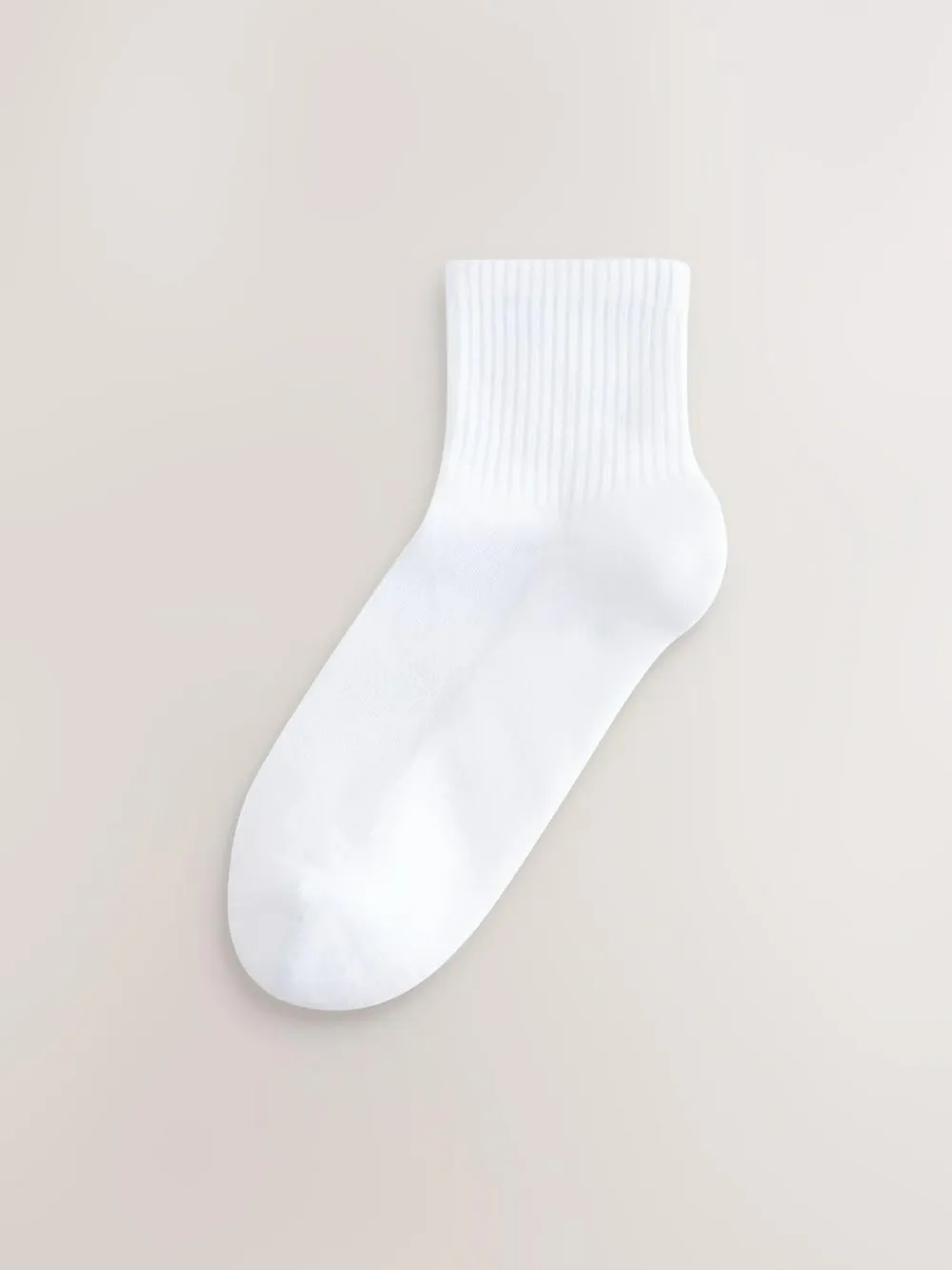 Next Cushion Sole Ribbed Sport Cropped Ankle Socks 3 Pack With Arch Support^Women Socks & Tights|Sportswear