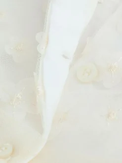 Next Baby Occasion Dress (0mths-2yrs) White 3D Flowers