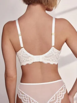 New Next DD+ Pad Balcony Lace Bra White