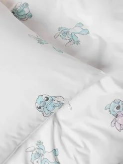 Next White Disney Lilo and Stitch 100% Cotton Duvet Cover and Pillowcase Set^ Childrens Bedding