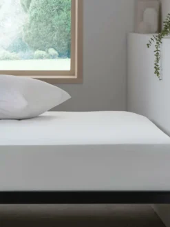 Best Next White Easy Care Polycotton Fitted Sheet