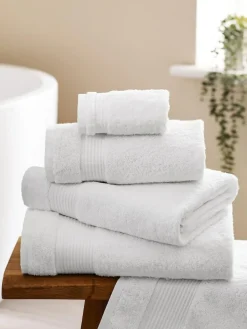 New Next White Egyptian Cotton Towel