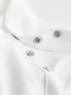 New Next White Essential 5 Pack Short Sleeve Bodysuits