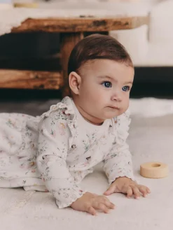 Next White Fairy Long Sleeve Frill Top And Leggings Baby 2 Piece Set (0mths-2yrs)^ Tops|Sets & Co-Ords