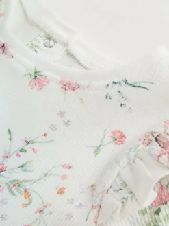 Next White Fairy Long Sleeve Frill Top And Leggings Baby 2 Piece Set (0mths-2yrs)^ Tops|Sets & Co-Ords