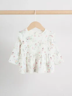 Next White Fairy Long Sleeve Frill Top And Leggings Baby 2 Piece Set (0mths-2yrs)^ Tops|Sets & Co-Ords