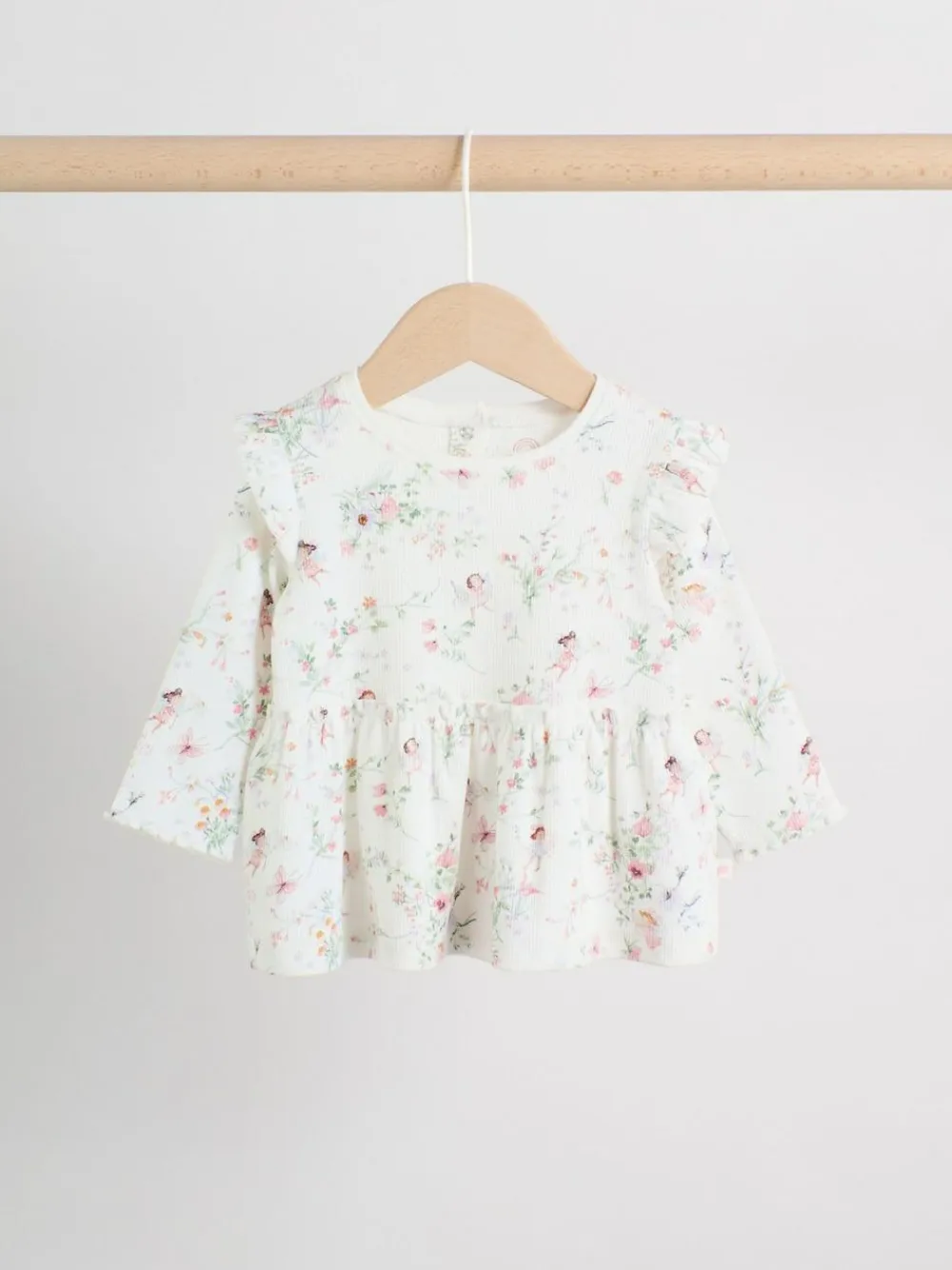 Next White Fairy Long Sleeve Frill Top And Leggings Baby 2 Piece Set (0mths-2yrs)^ Tops|Sets & Co-Ords