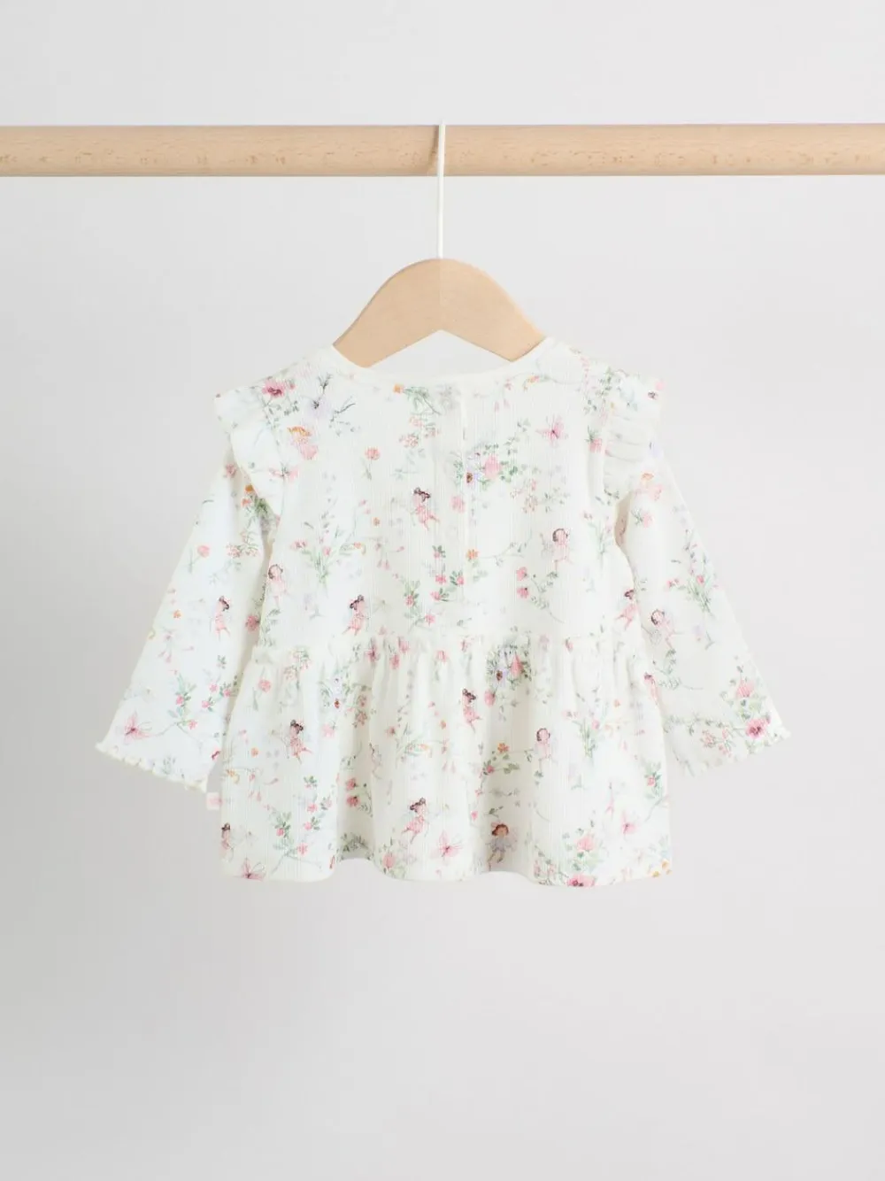 Next White Fairy Long Sleeve Frill Top And Leggings Baby 2 Piece Set (0mths-2yrs)^ Tops|Sets & Co-Ords