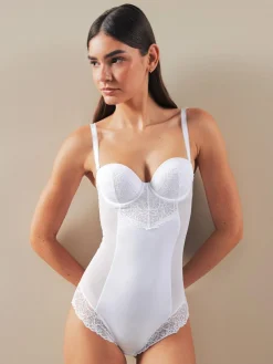 Next Firm Tummy Control Cupped Lace Body^Women Shapewear