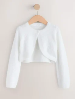 Next Fluffy Occasion Shrug (12mths-16yrs)^ Knitwear & Sweaters|Knitwear