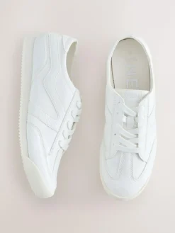 Next Forever Comfort® Slimeline Side Stripe Lace Up Trainers^Women Sneakers