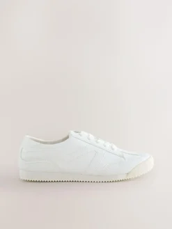 Next Forever Comfort® Slimeline Side Stripe Lace Up Trainers^Women Sneakers