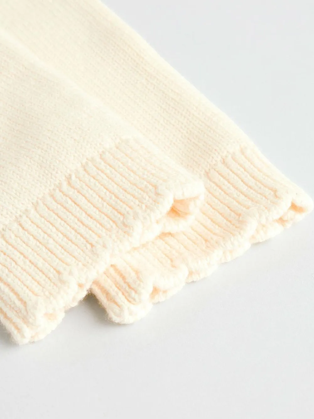 Clearance Next Frill Knitted Bow Cardigan Set (0mths-3yrs) White