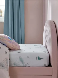 Sale Next White Frozen 100% Cotton Fitted Sheet