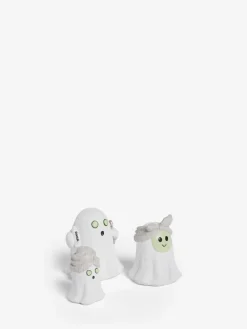 Next White Ghost Set of 3 Ornament^ Ornaments|Bathroom Accessories