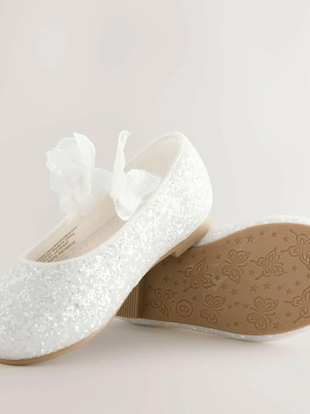 Next Glitter Butterfly Strap Occasion Shoes^ Boots|Shoes