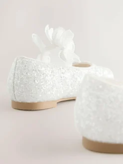 Next Glitter Butterfly Strap Occasion Shoes^ Boots|Shoes