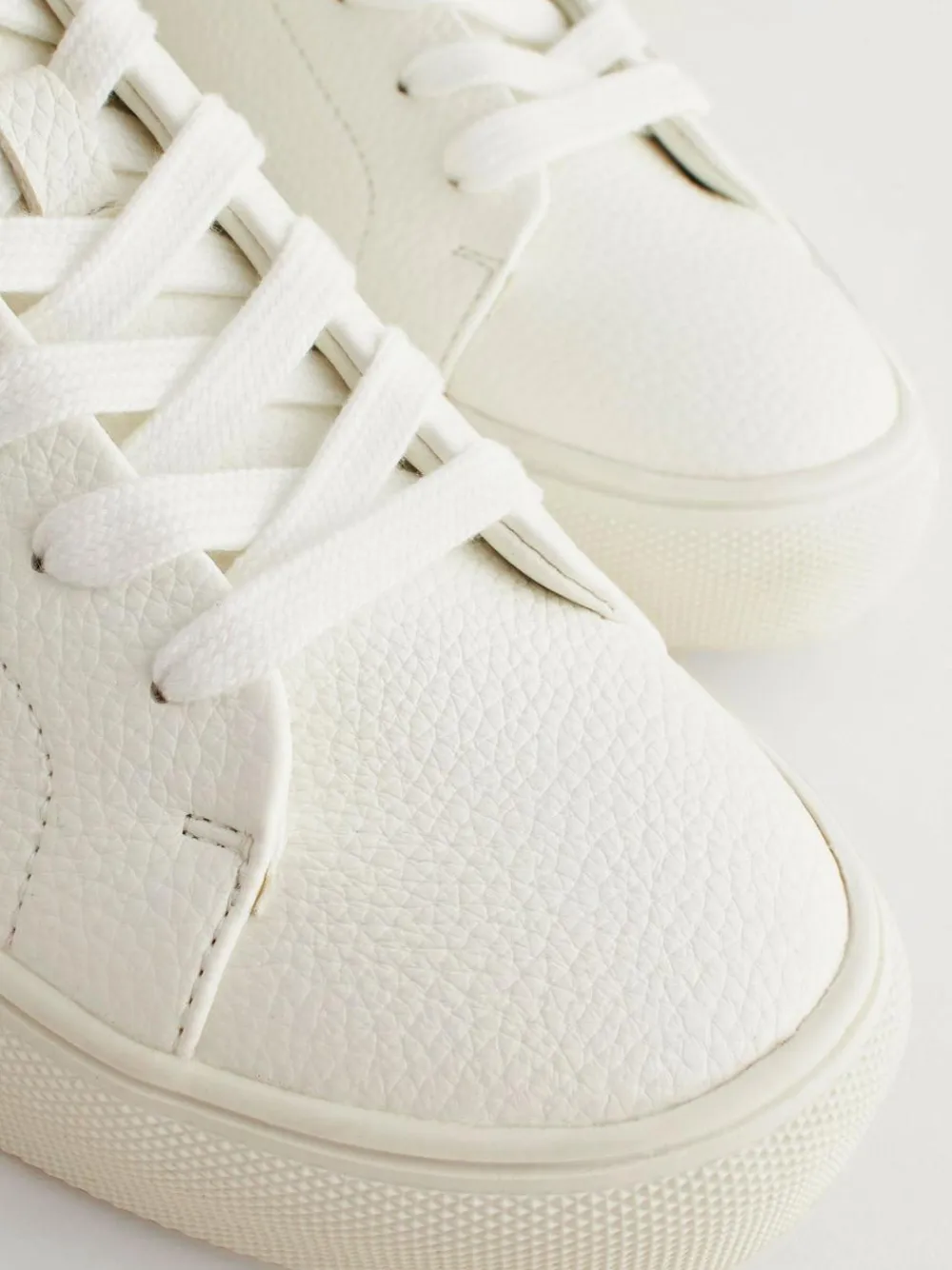 Next White Ground Minimal Trainers^ Shoes
