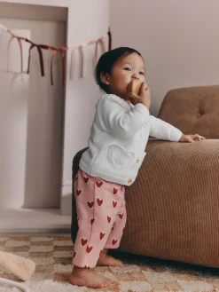 Next Heart Pocket Button Through Baby Cardigan (0mths-2yrs)^ Knitwear|Knitwear