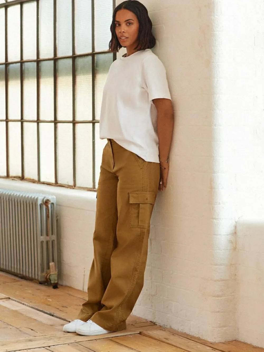 Next White Heavyweight Short Sleeve Crew Neck T-Shirt