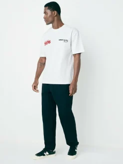 Outlet Next Hot Hatch Car Graphic T-Shirt White