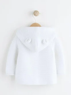 Next Knitted Hooded Baby Cardigan^BOY Baby Winter Clothing|Unisex