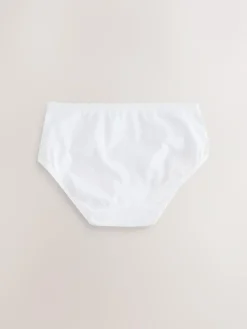 Hot Next White Lace Briefs 7 Pack (1.5-16yrs)